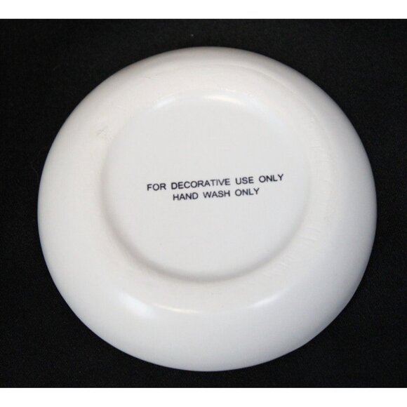 Small Mini Trinket Dishes Wedding Rings I DO Happily Ever After Pink White - Picture 9 of 9